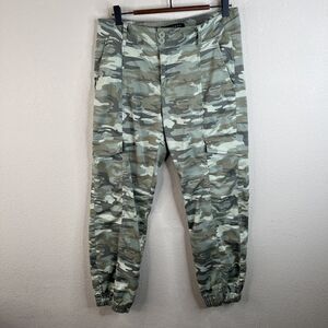 SANCTUARY WOMENS STANDARD SURPLUS‎ COMBAT Tapered PANT Army Hunting Camo SIZE 27